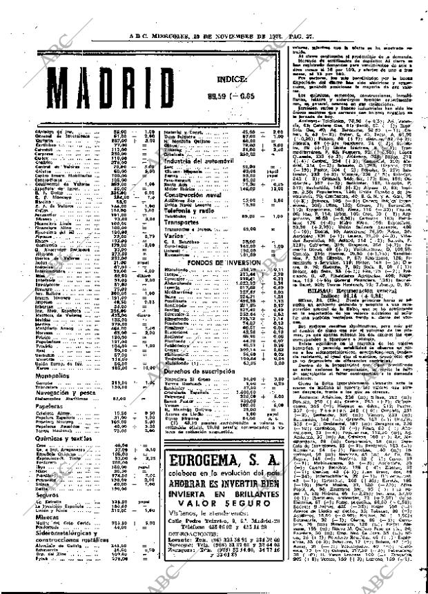 ABC MADRID 29-11-1978 página 49