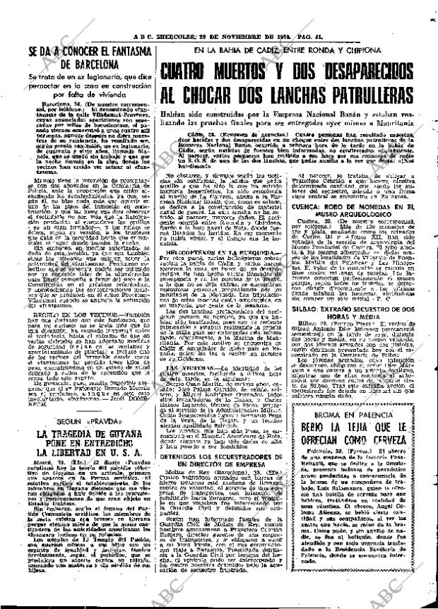 ABC MADRID 29-11-1978 página 53