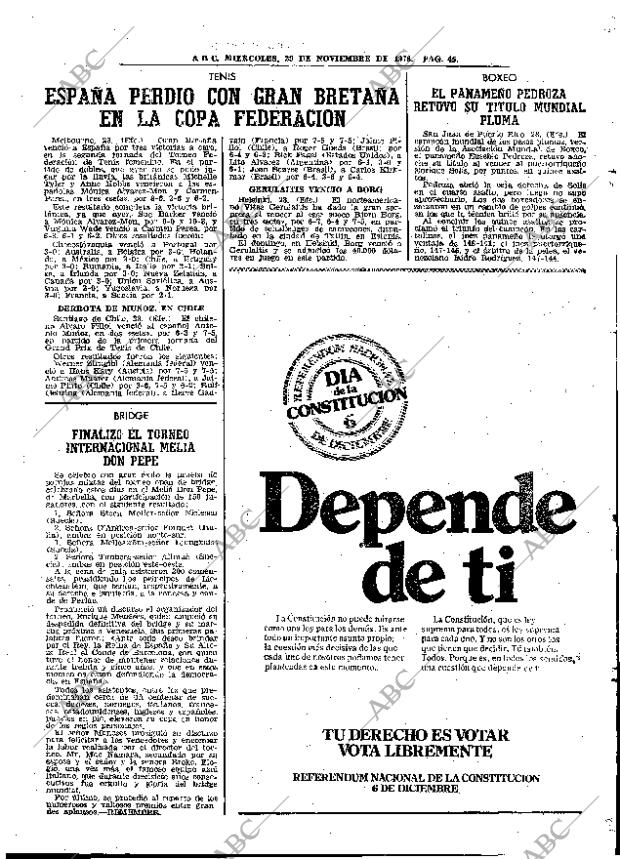 ABC MADRID 29-11-1978 página 57