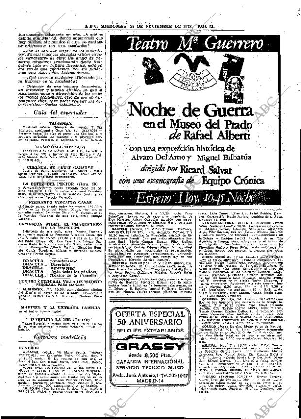 ABC MADRID 29-11-1978 página 63