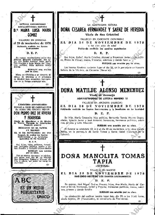 ABC MADRID 29-11-1978 página 79