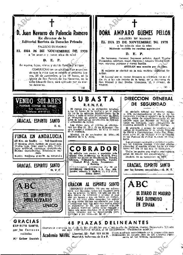 ABC MADRID 29-11-1978 página 81