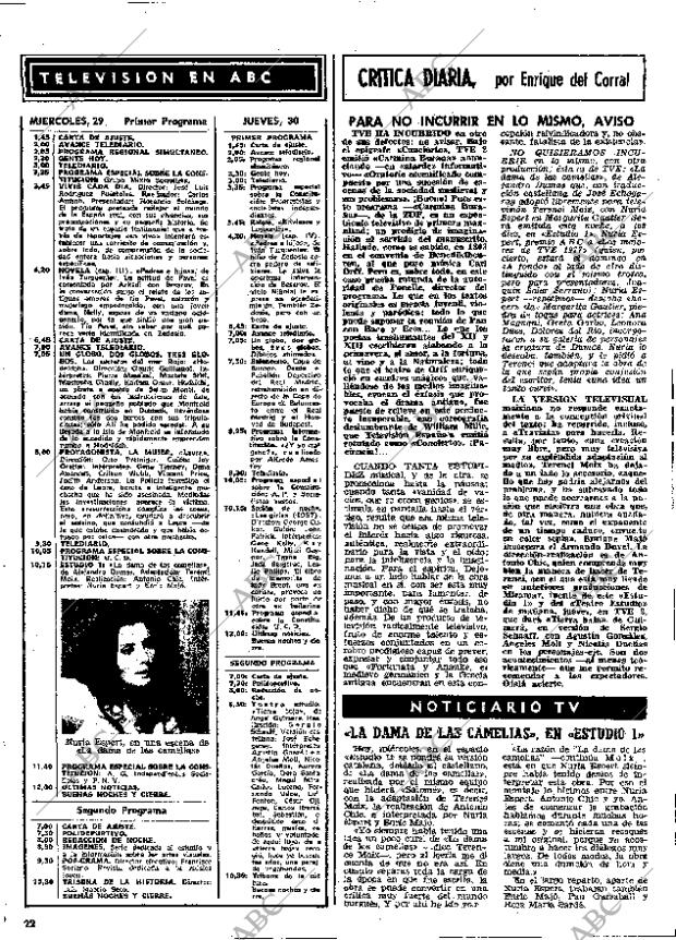 ABC MADRID 29-11-1978 página 94