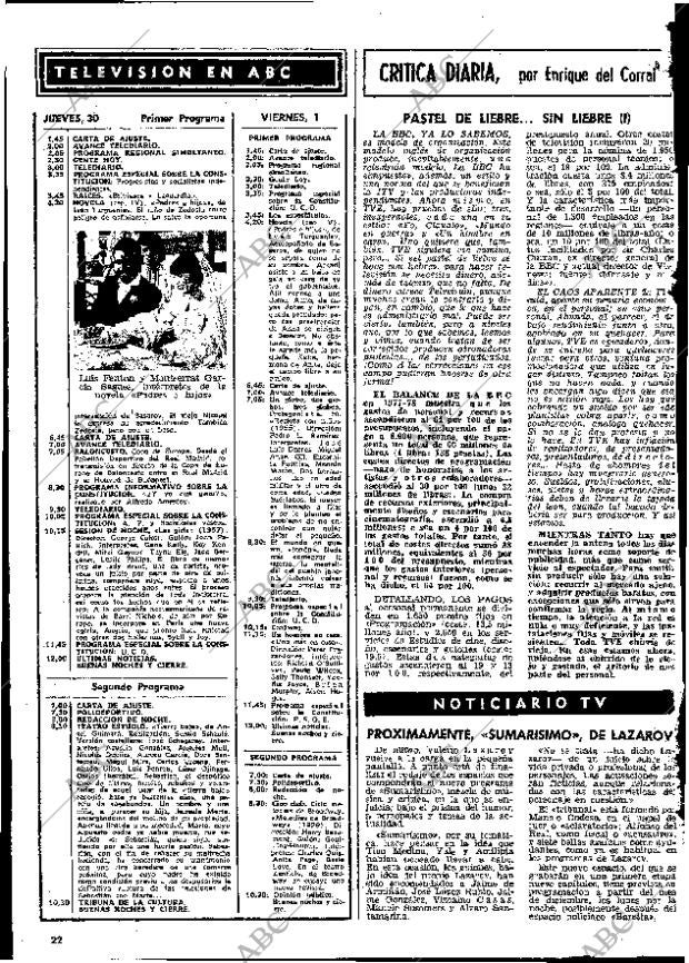 ABC MADRID 30-11-1978 página 110