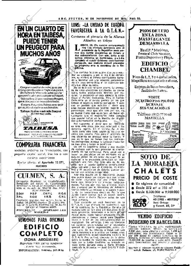 ABC MADRID 30-11-1978 página 34