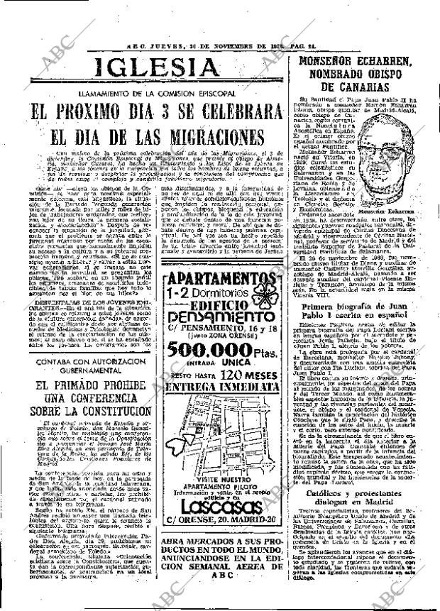 ABC MADRID 30-11-1978 página 36