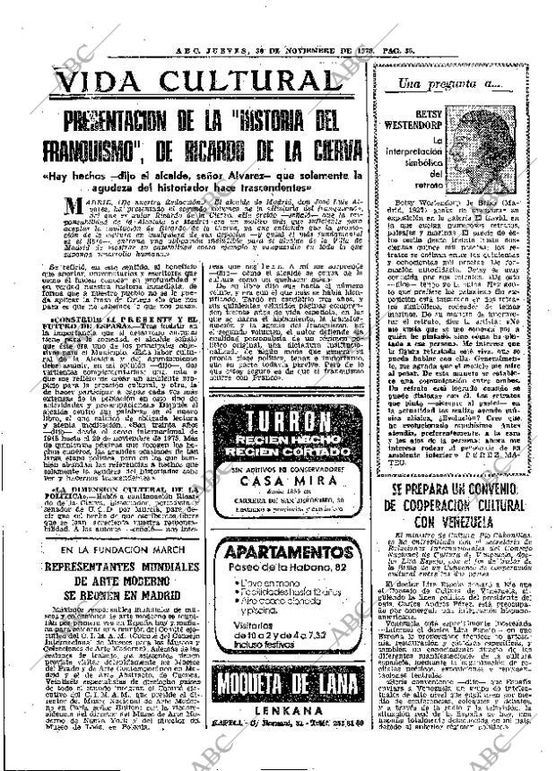 ABC MADRID 30-11-1978 página 47