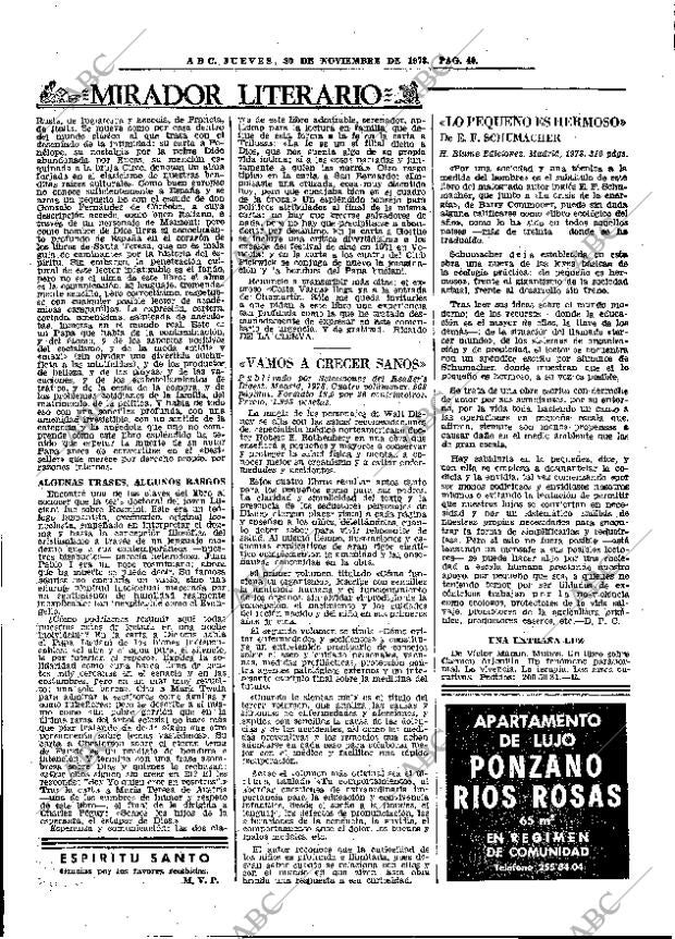 ABC MADRID 30-11-1978 página 52