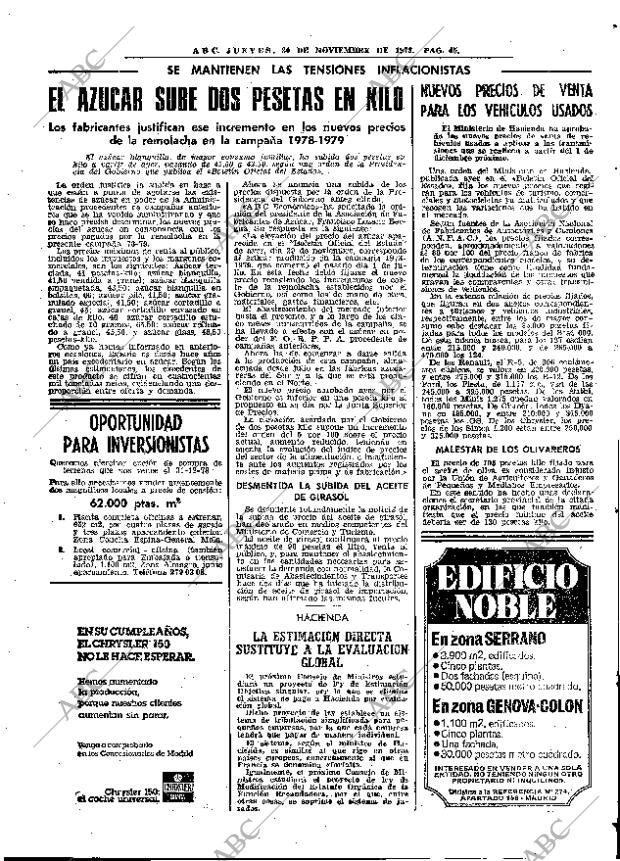 ABC MADRID 30-11-1978 página 57