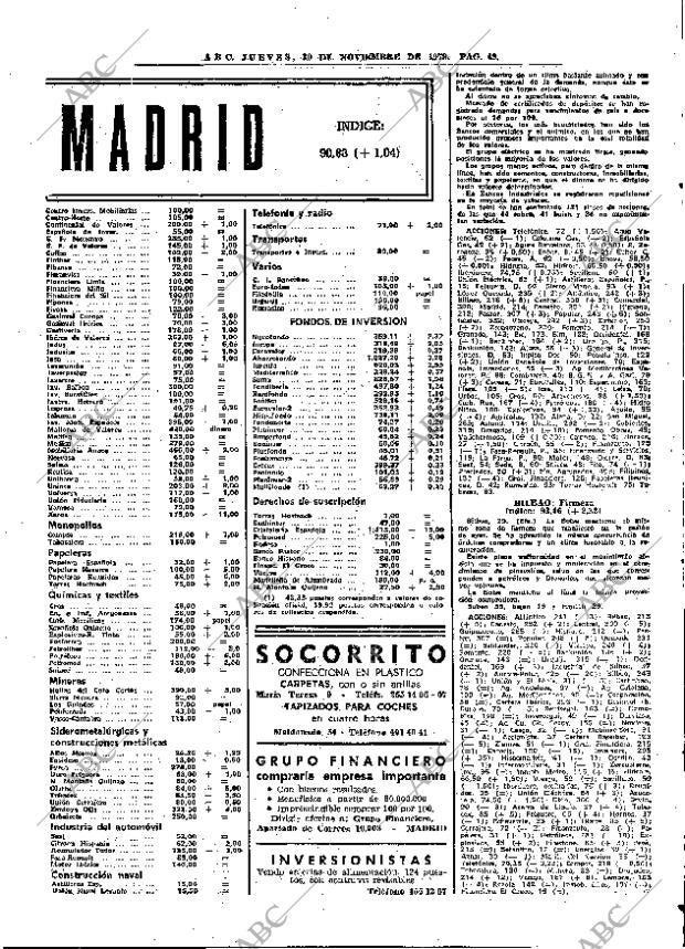 ABC MADRID 30-11-1978 página 61
