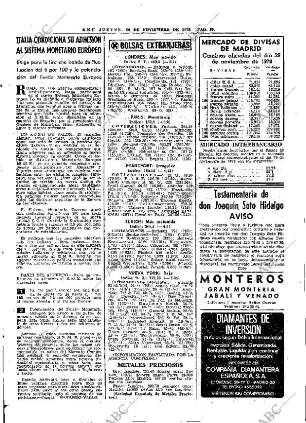 ABC MADRID 30-11-1978 página 62