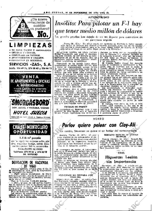 ABC MADRID 30-11-1978 página 72