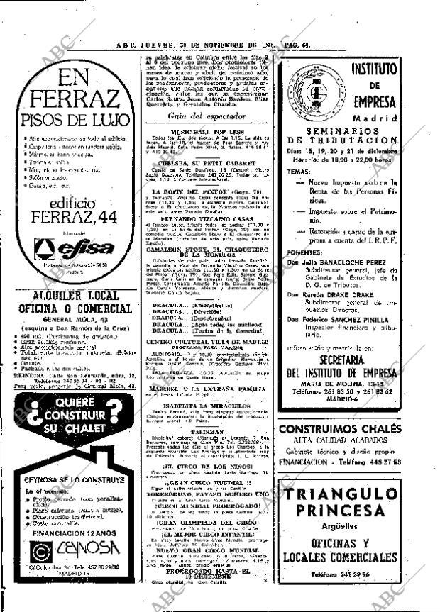 ABC MADRID 30-11-1978 página 76