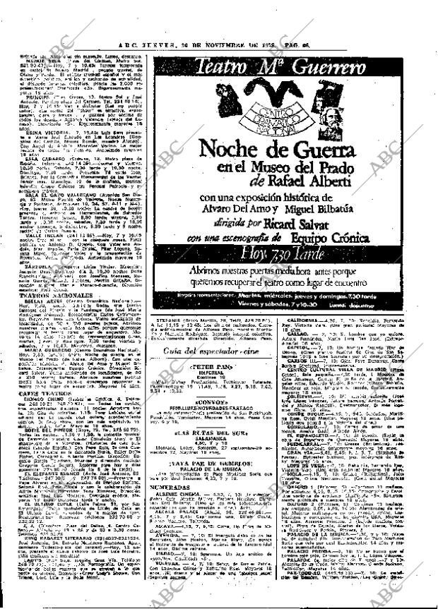 ABC MADRID 30-11-1978 página 78