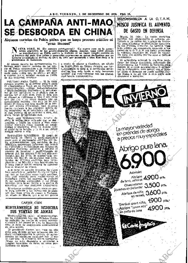 ABC MADRID 01-12-1978 página 33