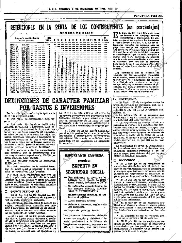 ABC SEVILLA 03-12-1978 página 43