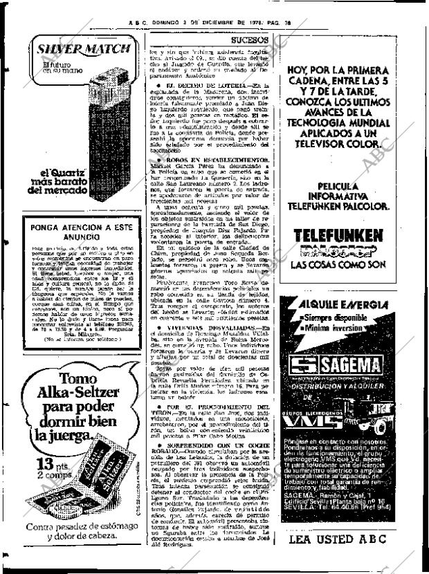 ABC SEVILLA 03-12-1978 página 54