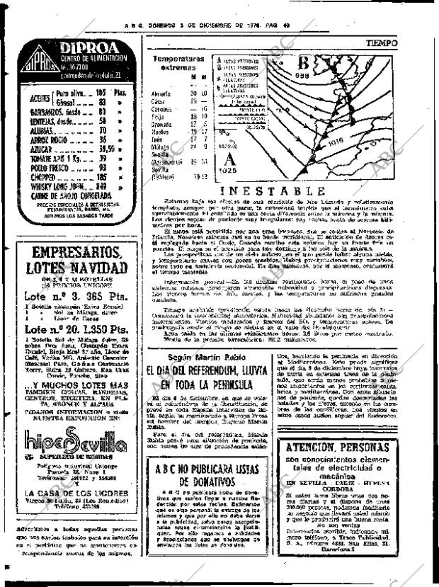 ABC SEVILLA 03-12-1978 página 62