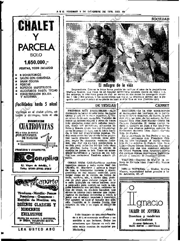 ABC SEVILLA 03-12-1978 página 64