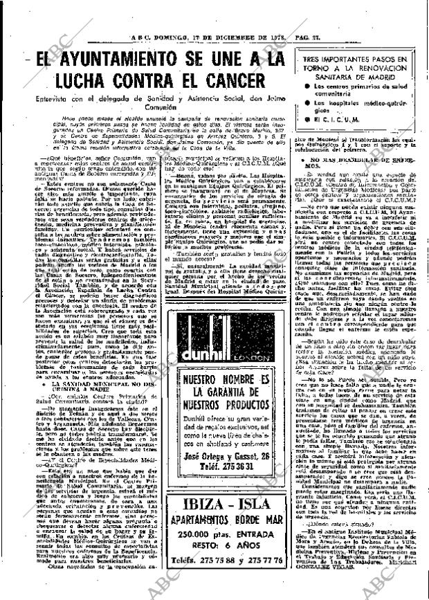 ABC MADRID 17-12-1978 página 43