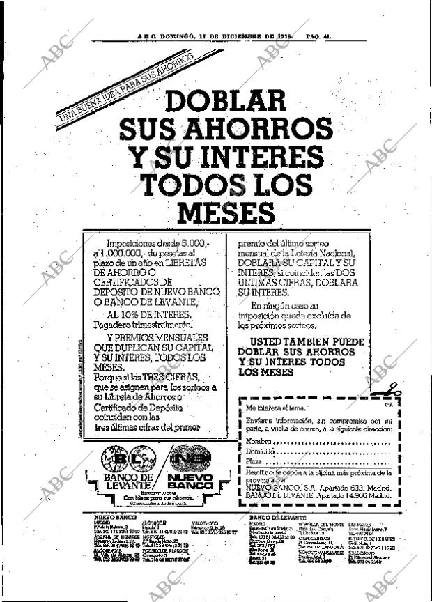ABC MADRID 17-12-1978 página 57