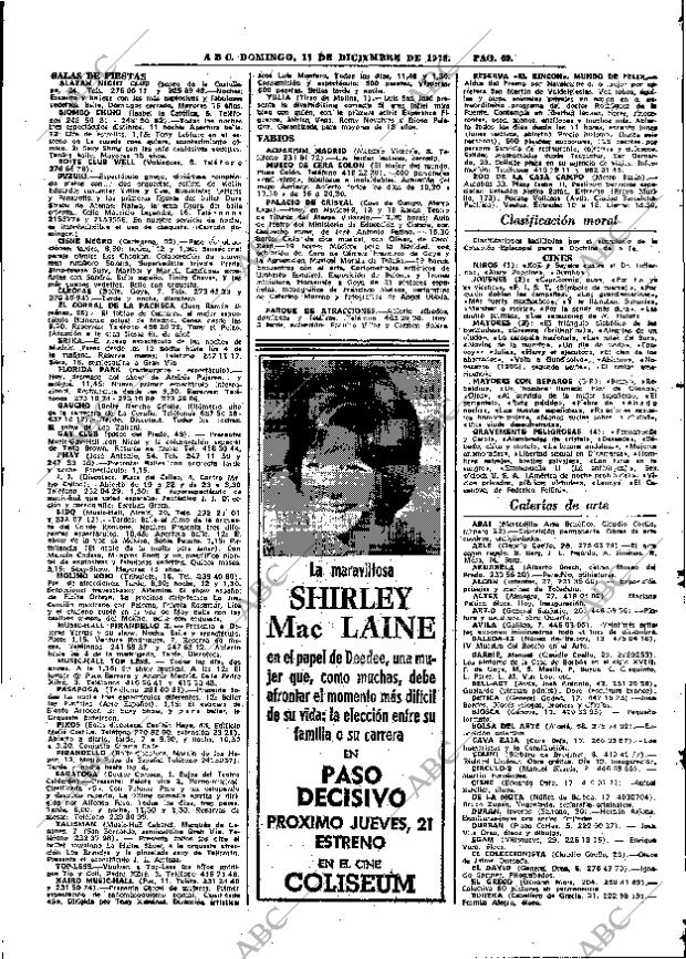 ABC MADRID 17-12-1978 página 85