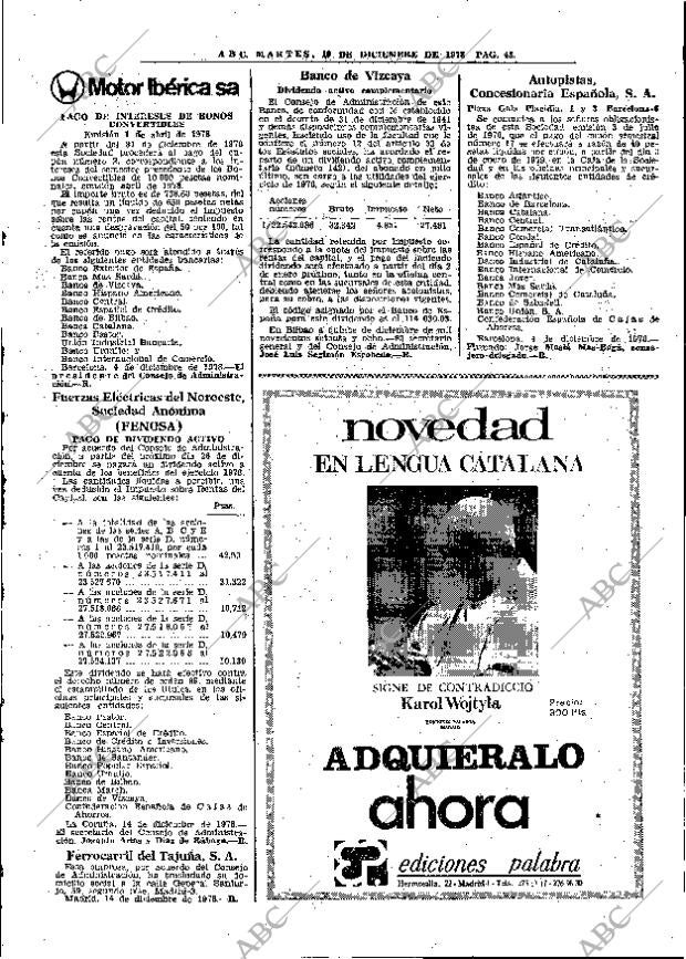 ABC MADRID 19-12-1978 página 63