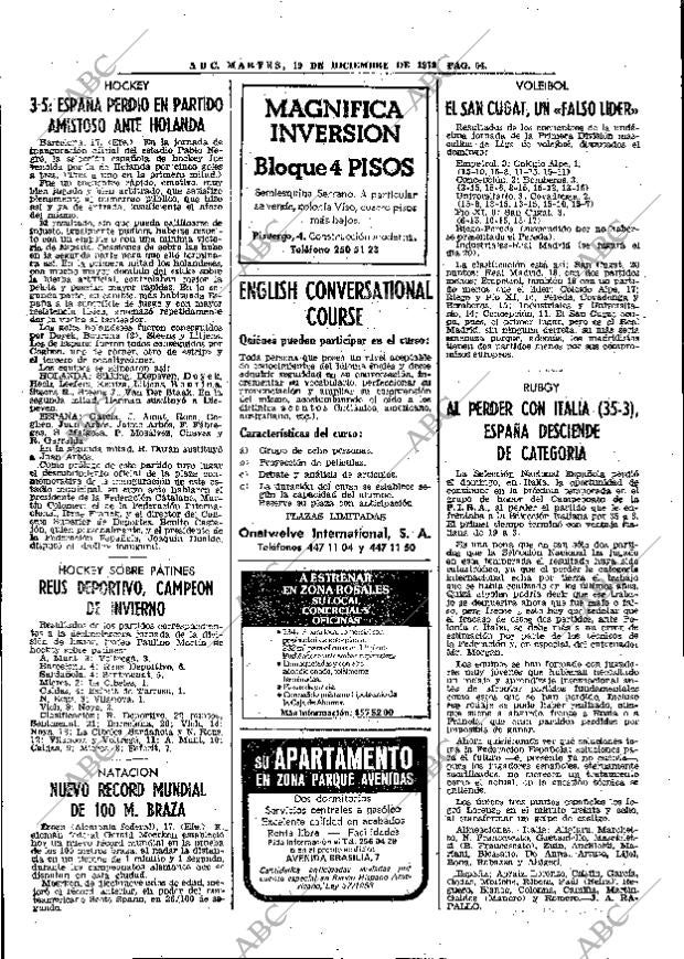 ABC MADRID 19-12-1978 página 74