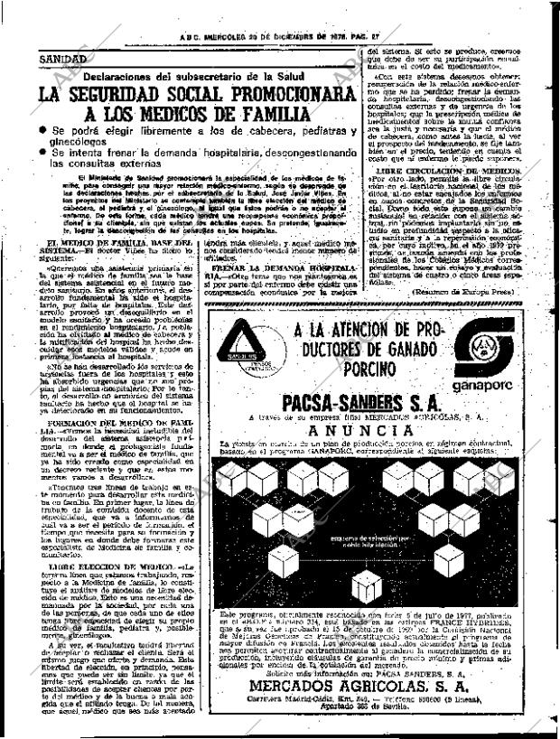 ABC SEVILLA 20-12-1978 página 39