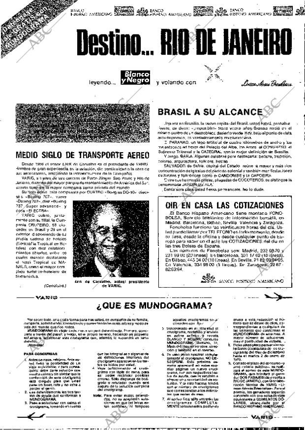 BLANCO Y NEGRO MADRID 20-12-1978 página 58