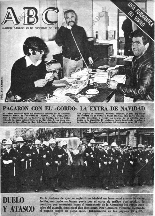 ABC MADRID 23-12-1978 página 1
