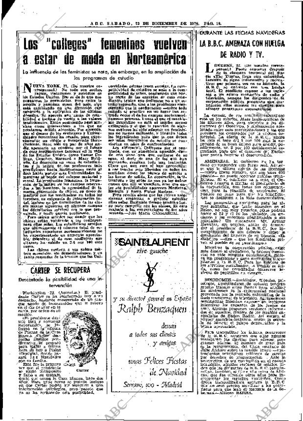 ABC MADRID 23-12-1978 página 34