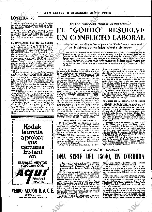 ABC MADRID 23-12-1978 página 50