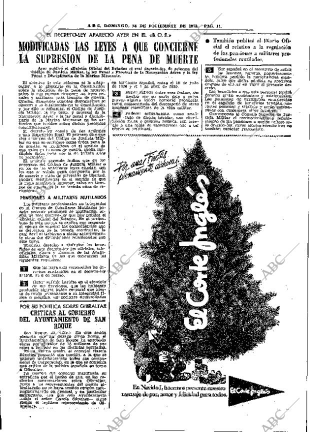 ABC MADRID 24-12-1978 página 23