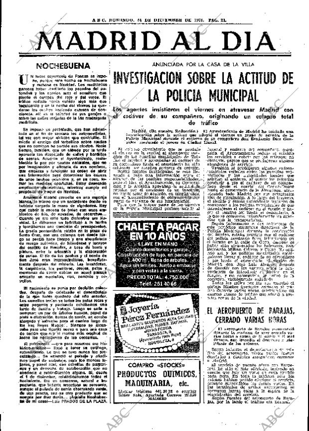 ABC MADRID 24-12-1978 página 33