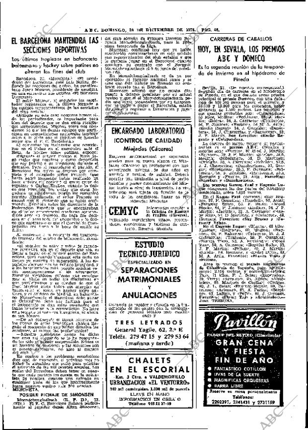 ABC MADRID 24-12-1978 página 58