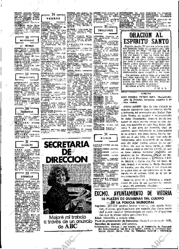 ABC MADRID 24-12-1978 página 73
