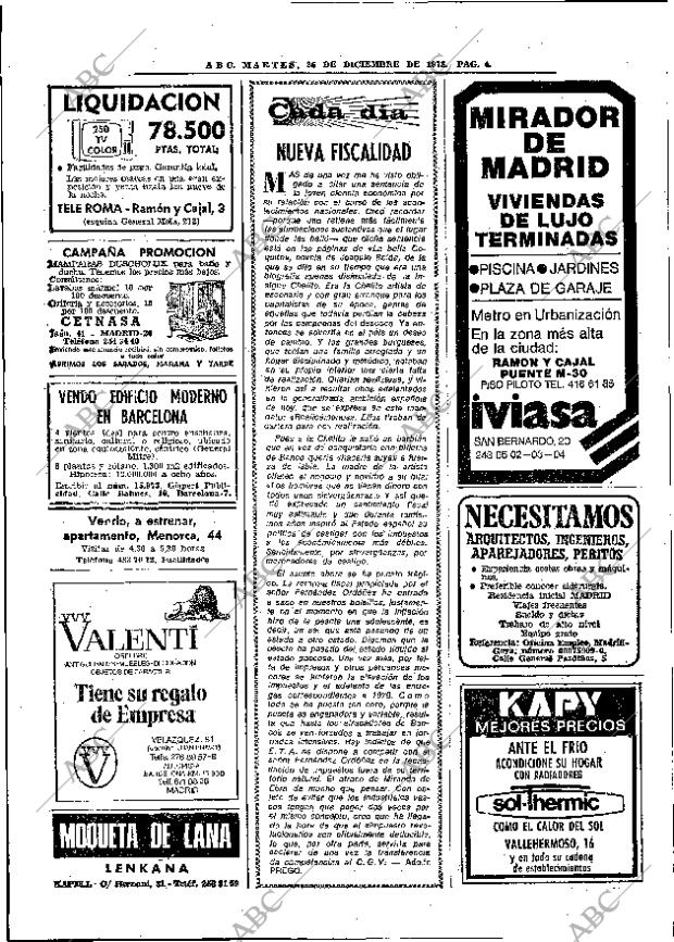 ABC MADRID 26-12-1978 página 20