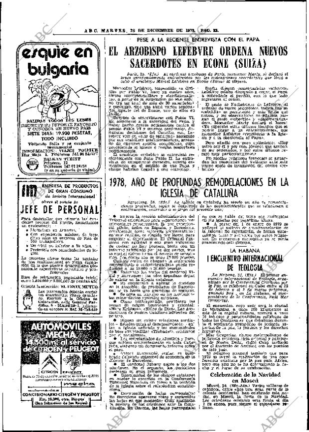 ABC MADRID 26-12-1978 página 38