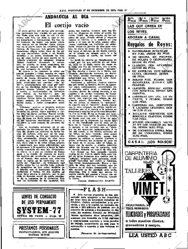 Periodico Abc Sevilla 27 12 1978 Portada Archivo Abc