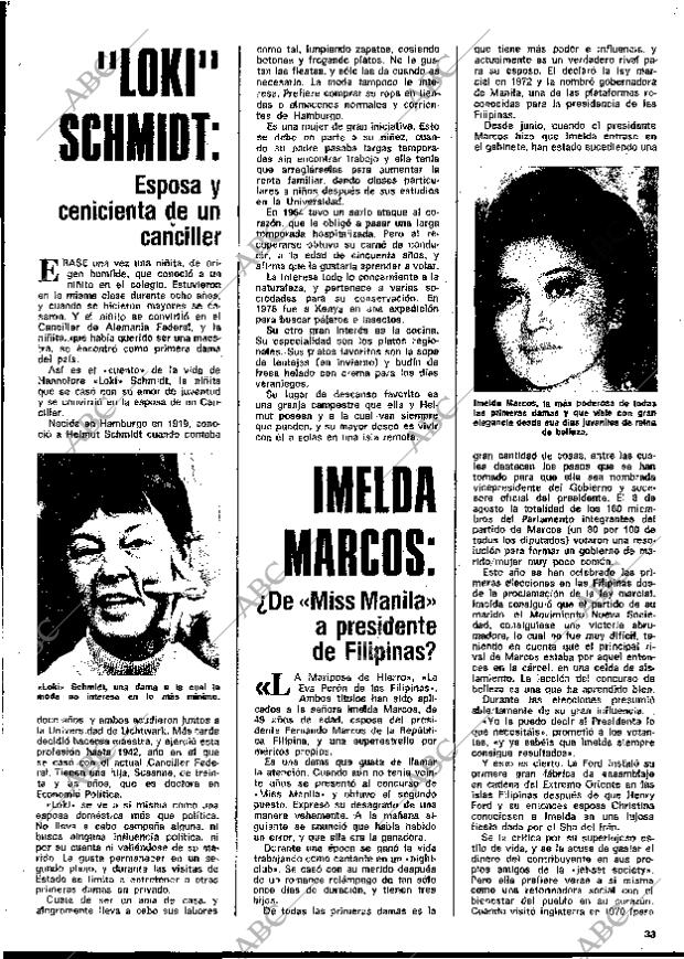 BLANCO Y NEGRO MADRID 27-12-1978 página 33