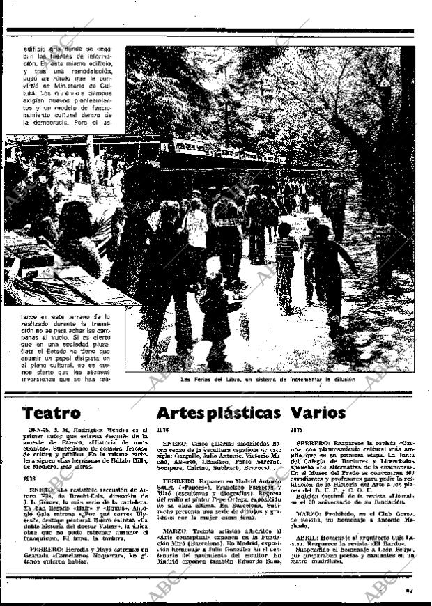 BLANCO Y NEGRO MADRID 27-12-1978 página 67