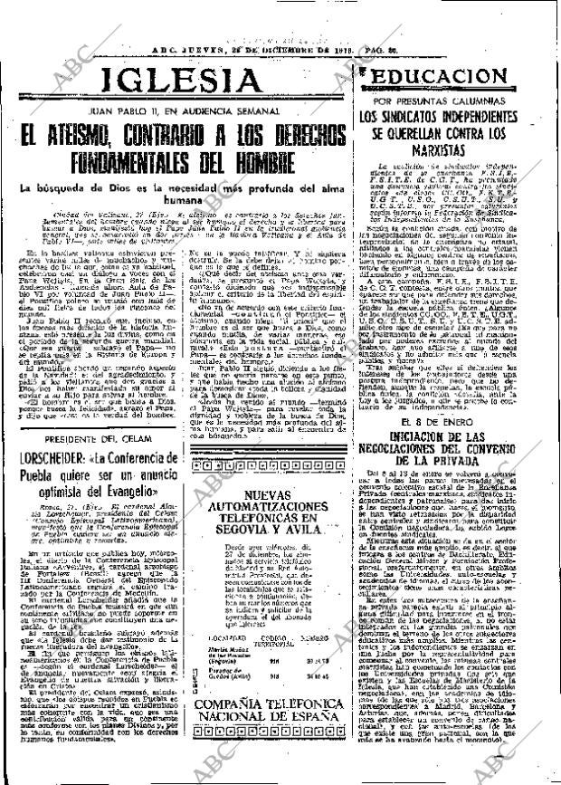 ABC MADRID 28-12-1978 página 28