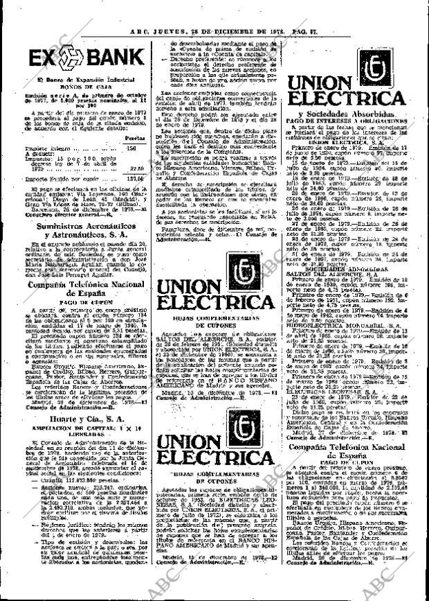 ABC MADRID 28-12-1978 página 45