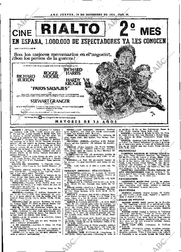 ABC MADRID 28-12-1978 página 58