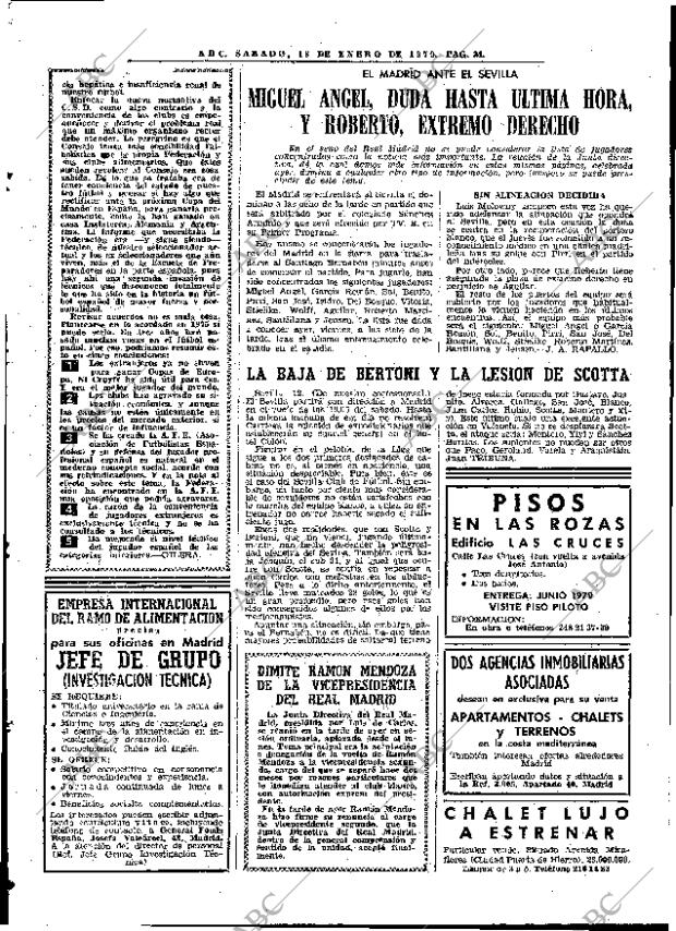 ABC MADRID 13-01-1979 página 42