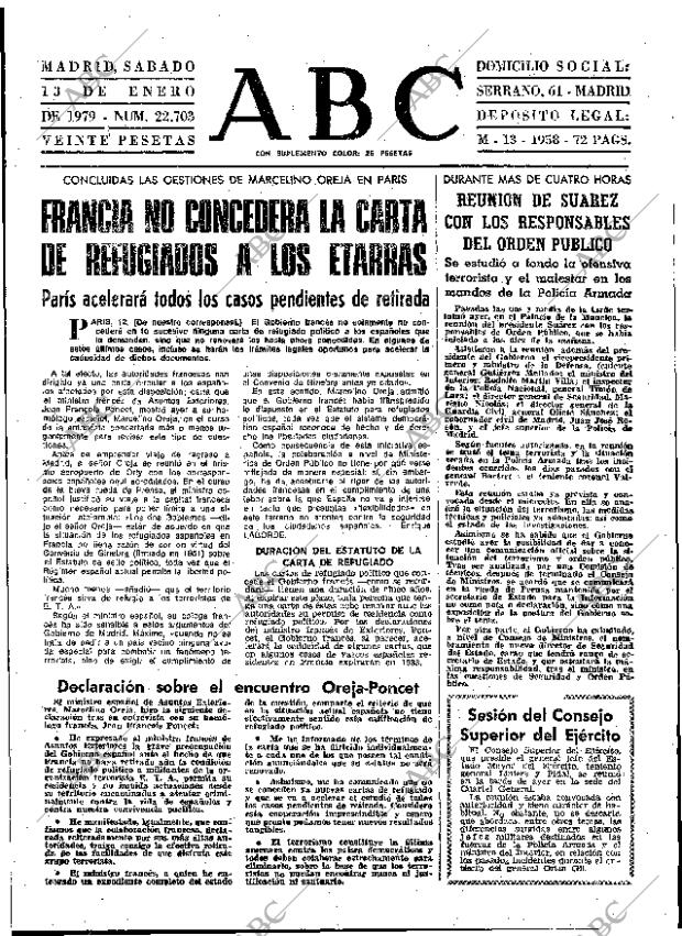 ABC MADRID 13-01-1979 página 9