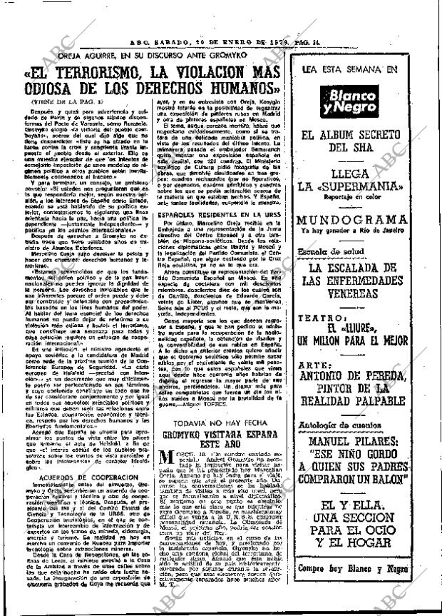 ABC MADRID 20-01-1979 página 22