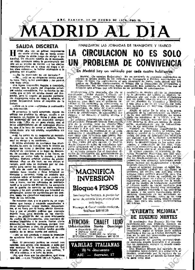 ABC MADRID 20-01-1979 página 29