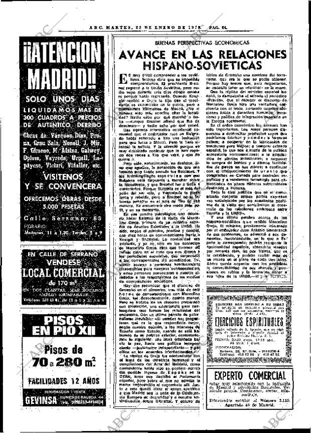 ABC MADRID 23-01-1979 página 40